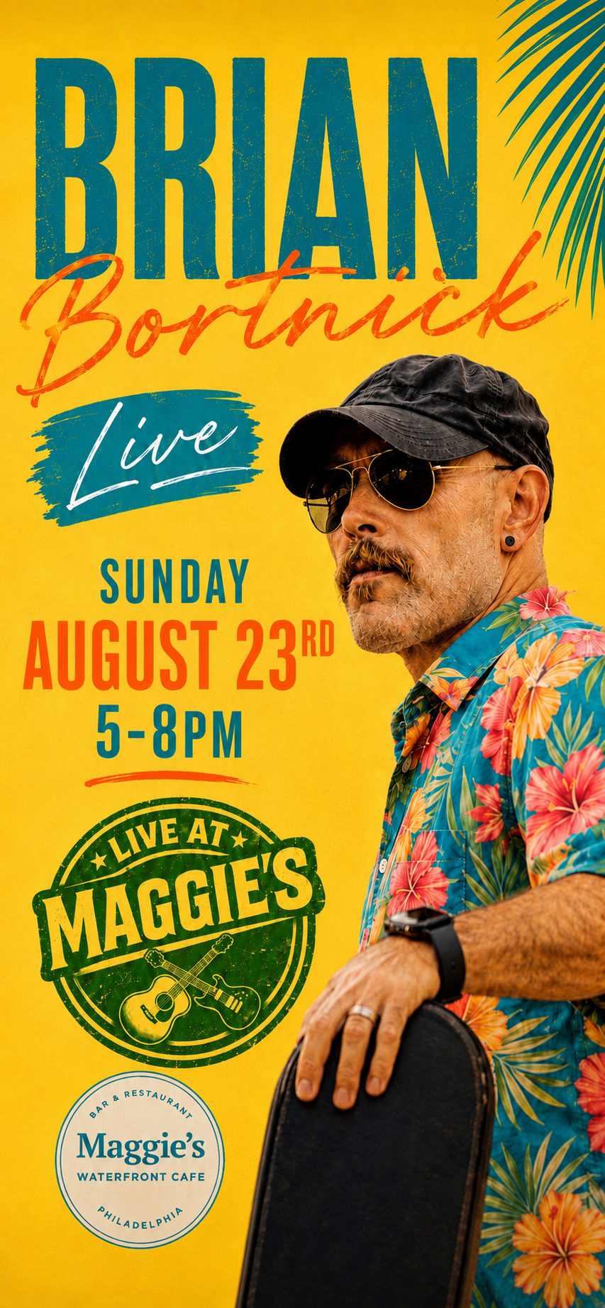 BRIAN BORTNICK LIVE 5PM