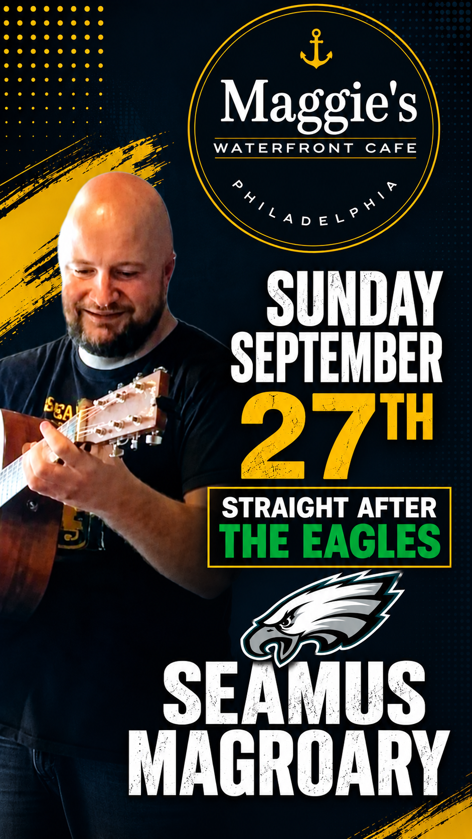 POST EAGLES PARTY WITH SEAMUS MCGROARY LIVE