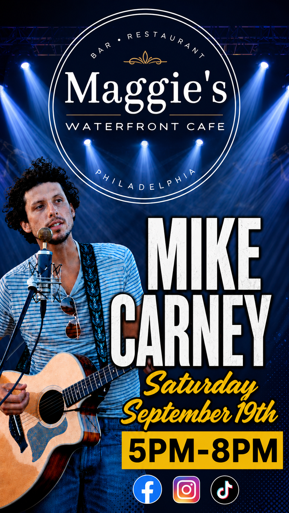MIKE CARNEY LIVE 5-8PM