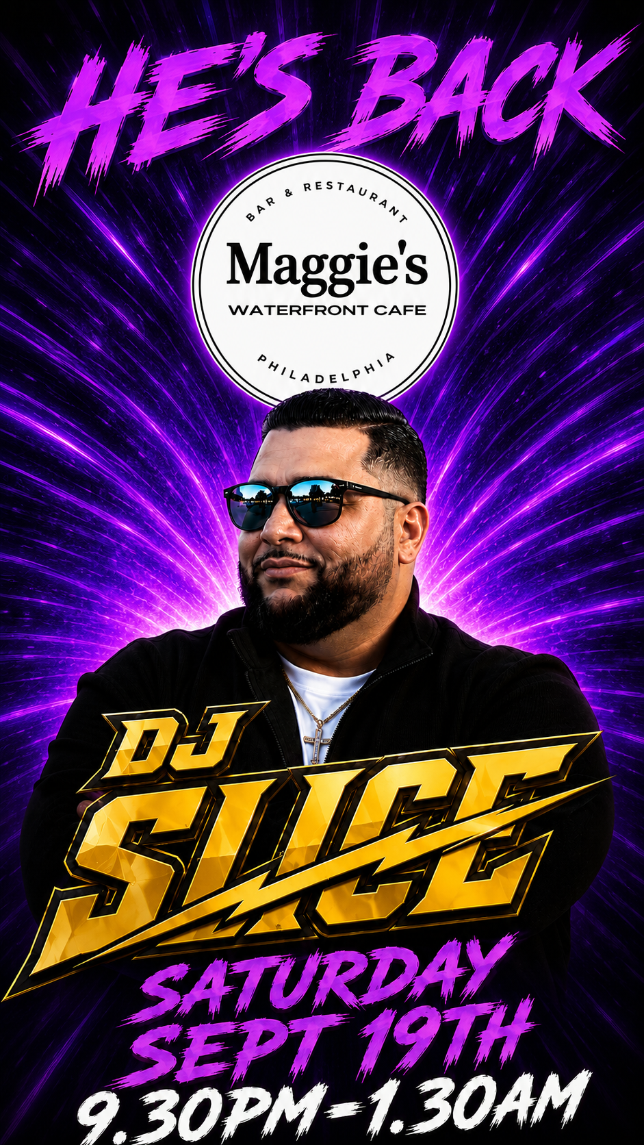 DJ SLICE 9.30PM-1.30AM